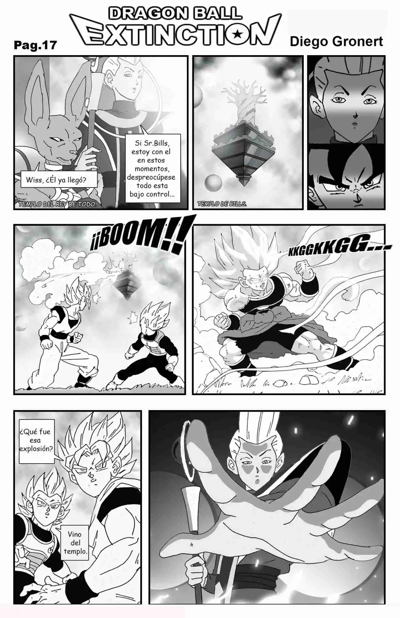 DragonBall Extinction capítulo 1, página 19
