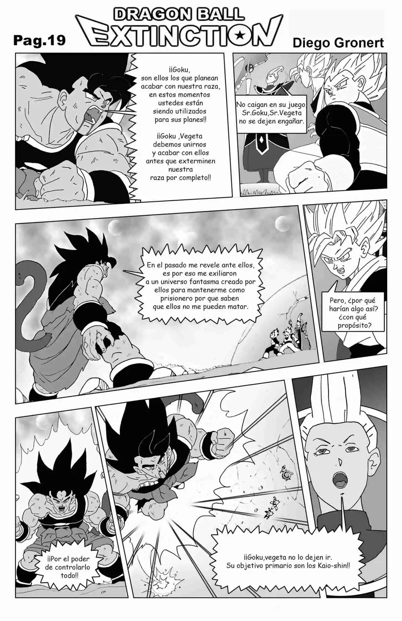 DragonBall Extinction capítulo 1, página 21