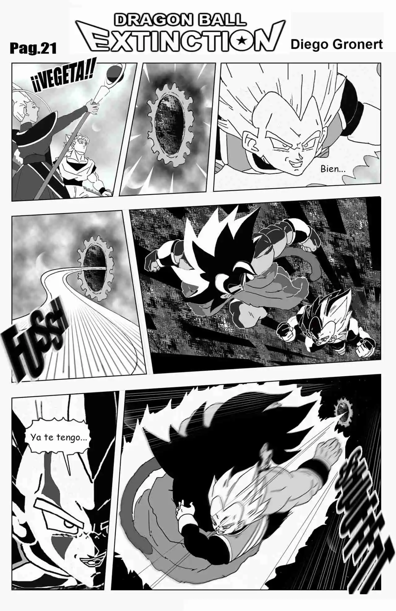 DragonBall Extinction capítulo 1, página 23