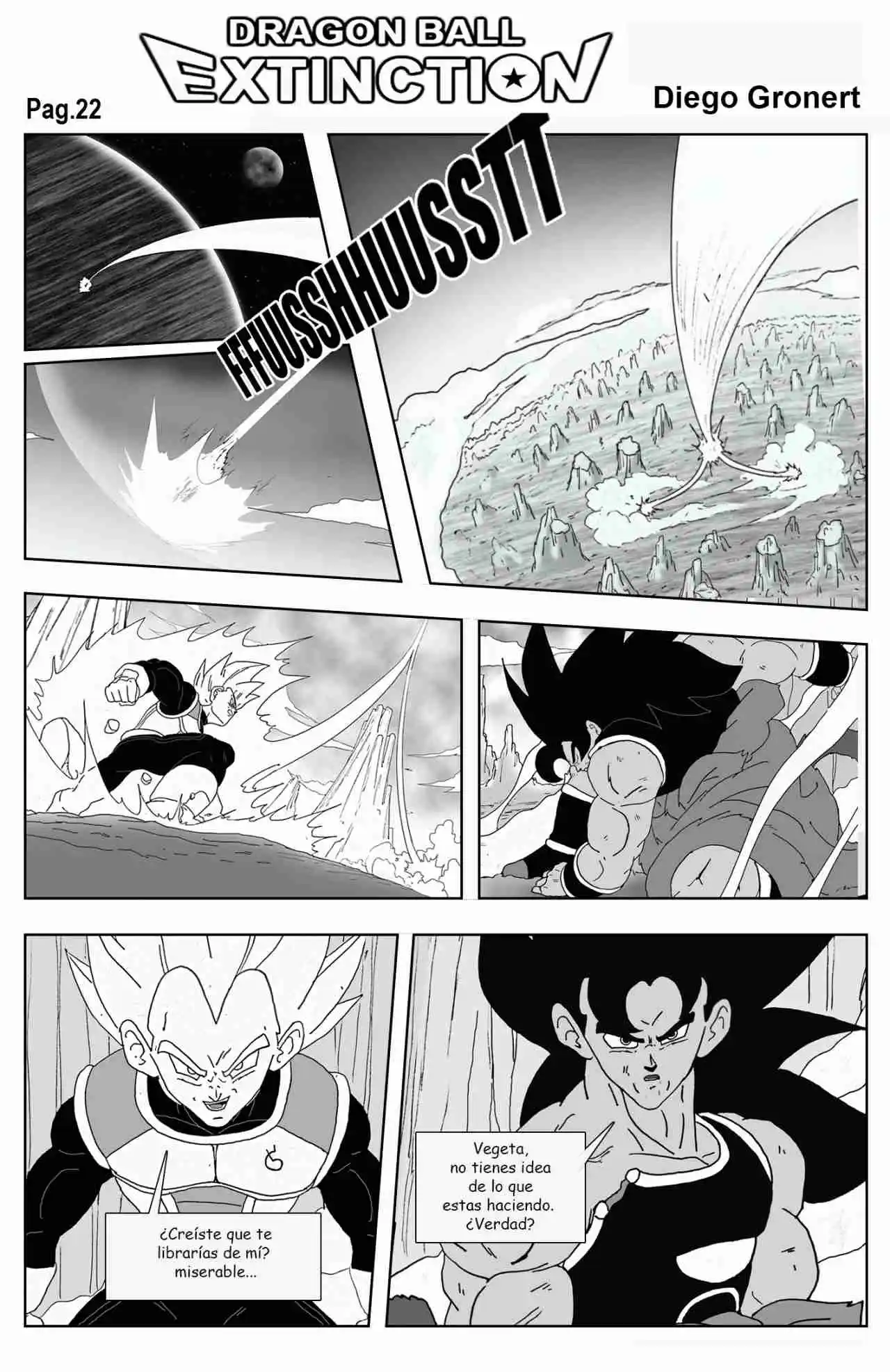 DragonBall Extinction capítulo 1, página 24