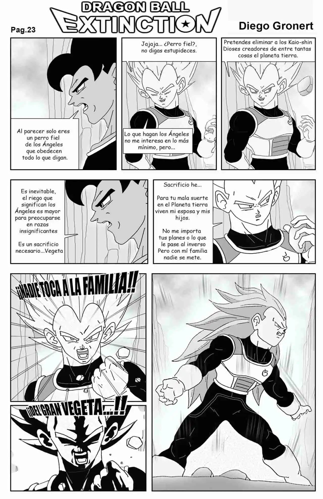 DragonBall Extinction capítulo 1, página 25