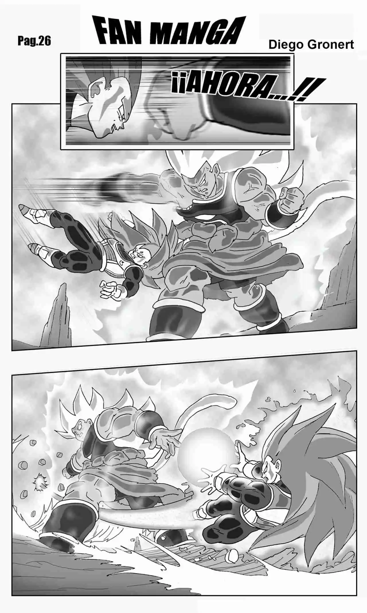 DragonBall Extinction capítulo 2, página 3