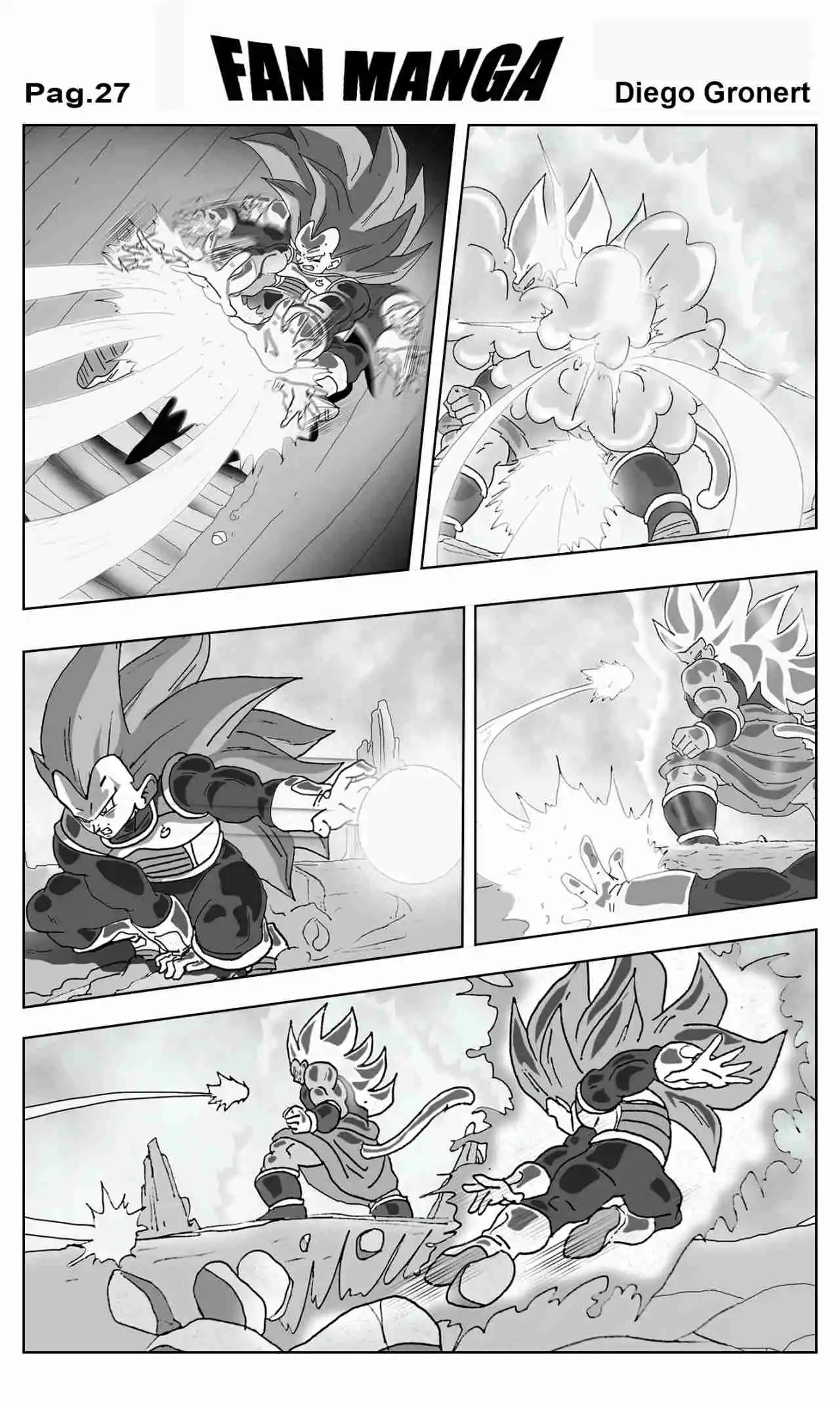 DragonBall Extinction capítulo 2, página 4