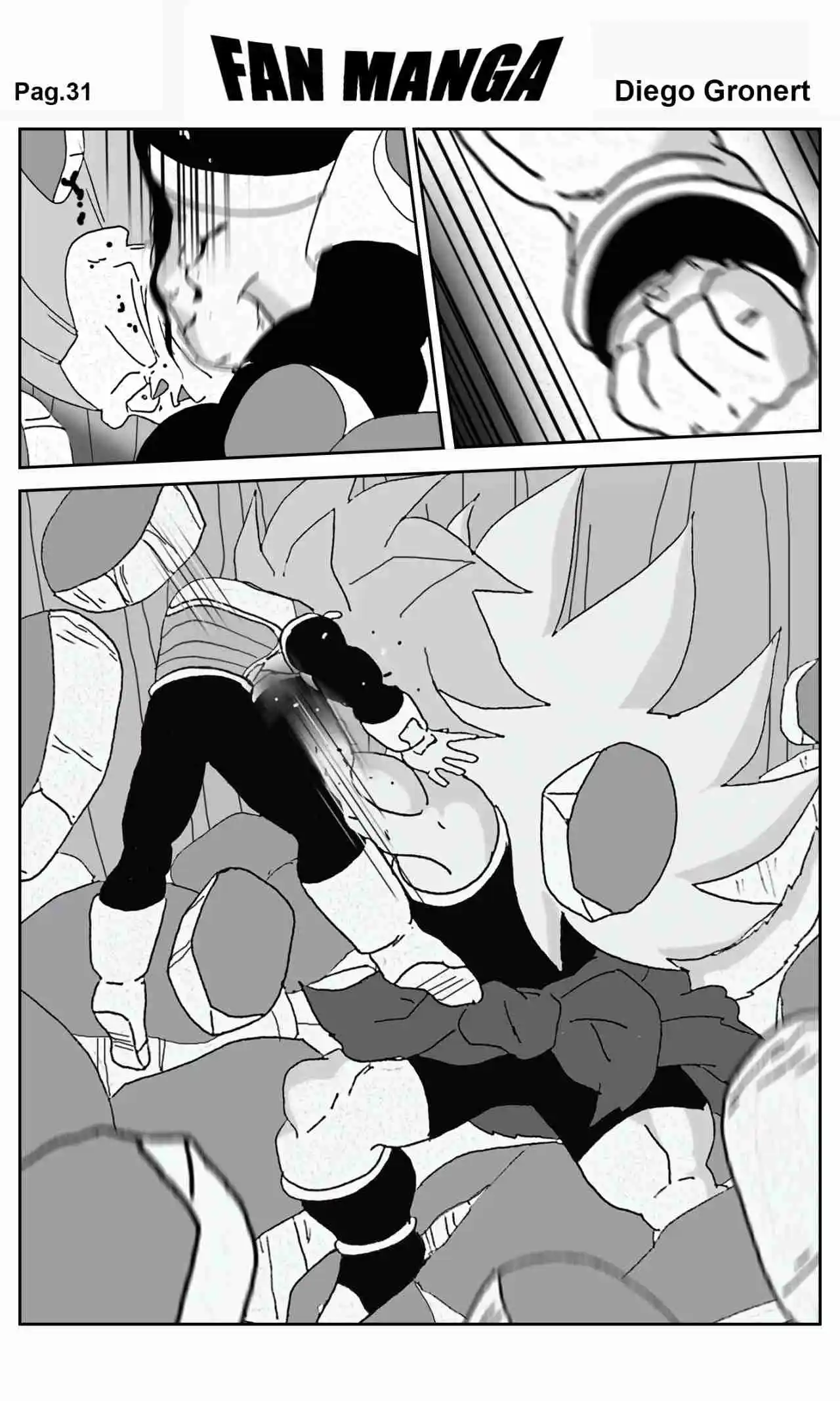 DragonBall Extinction capítulo 2, página 8