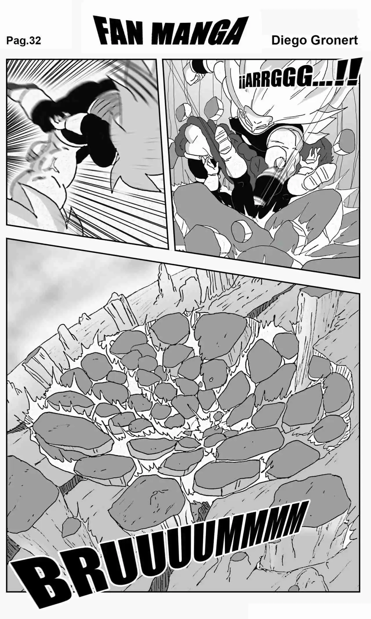 DragonBall Extinction capítulo 2, página 9