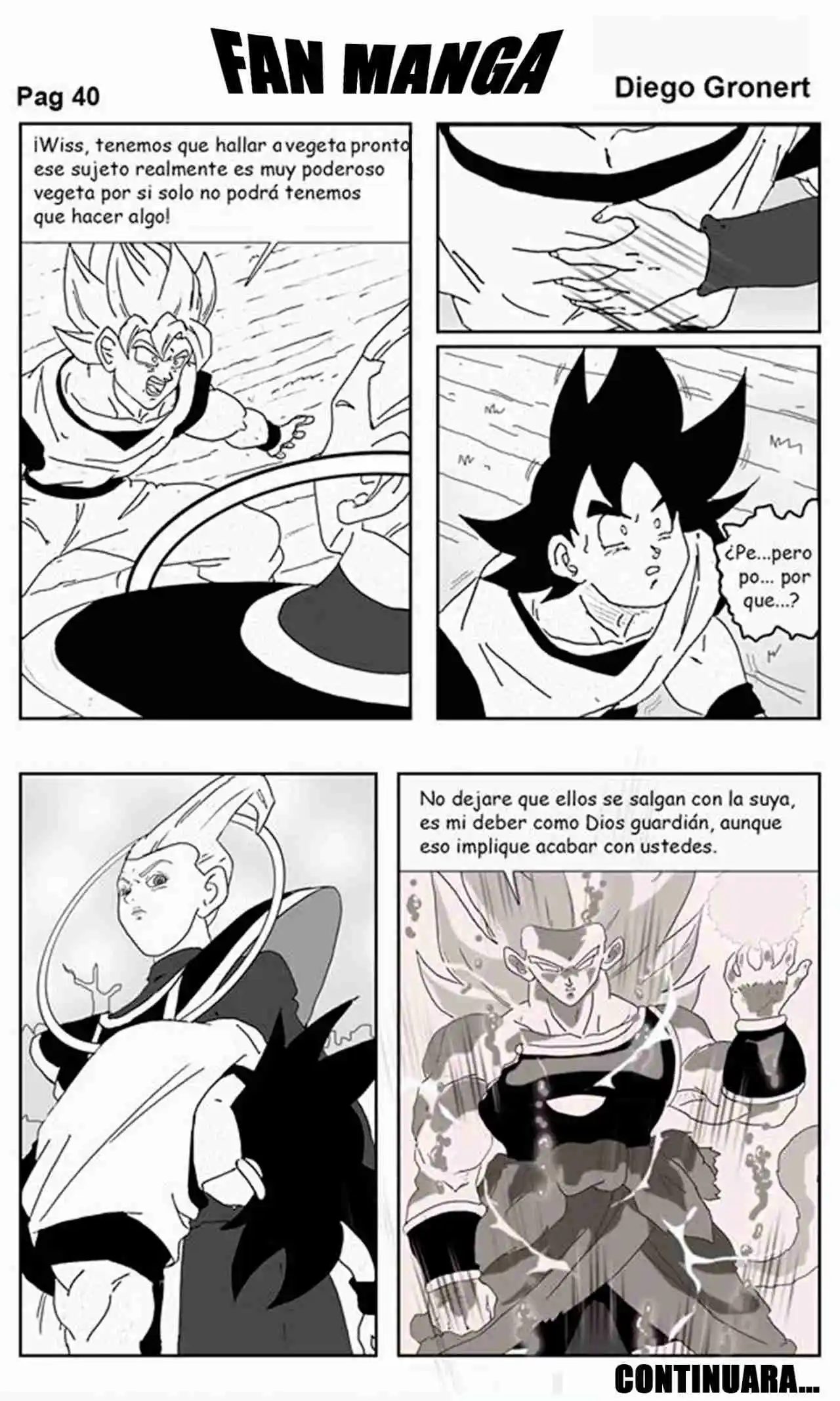 DragonBall Extinction capítulo 2, página 17