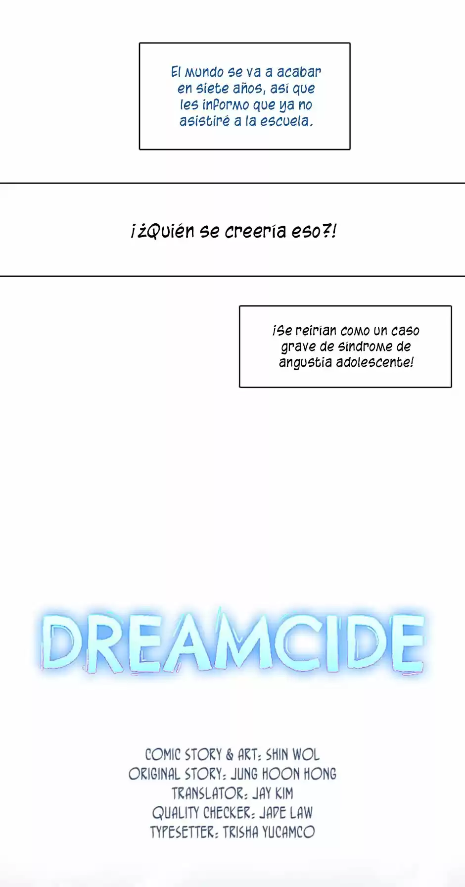 Dreamcide capítulo 6, página 8
