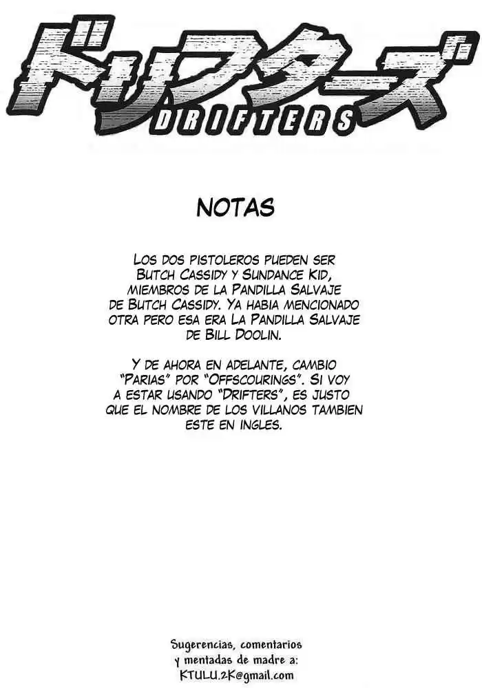 Drifters capítulo 11, página 17