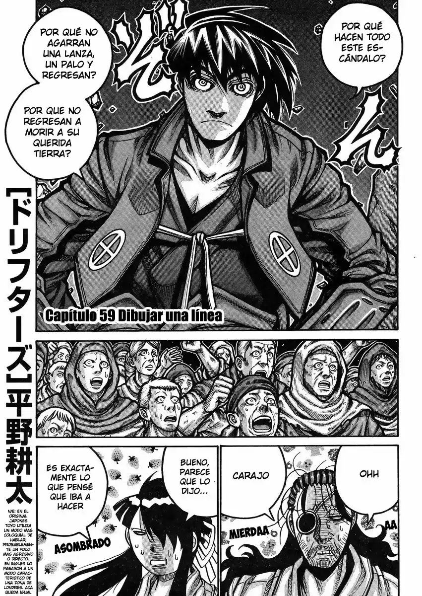 Drifters capítulo 59, página 1