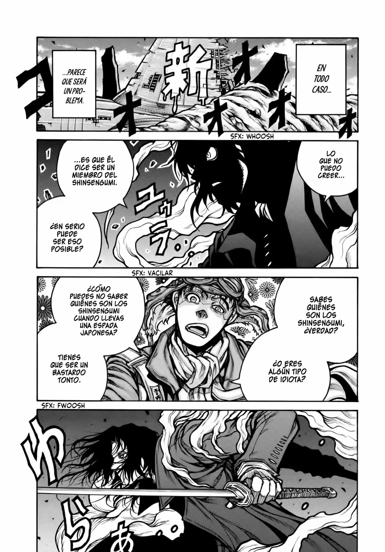Drifters capítulo 74, página 9