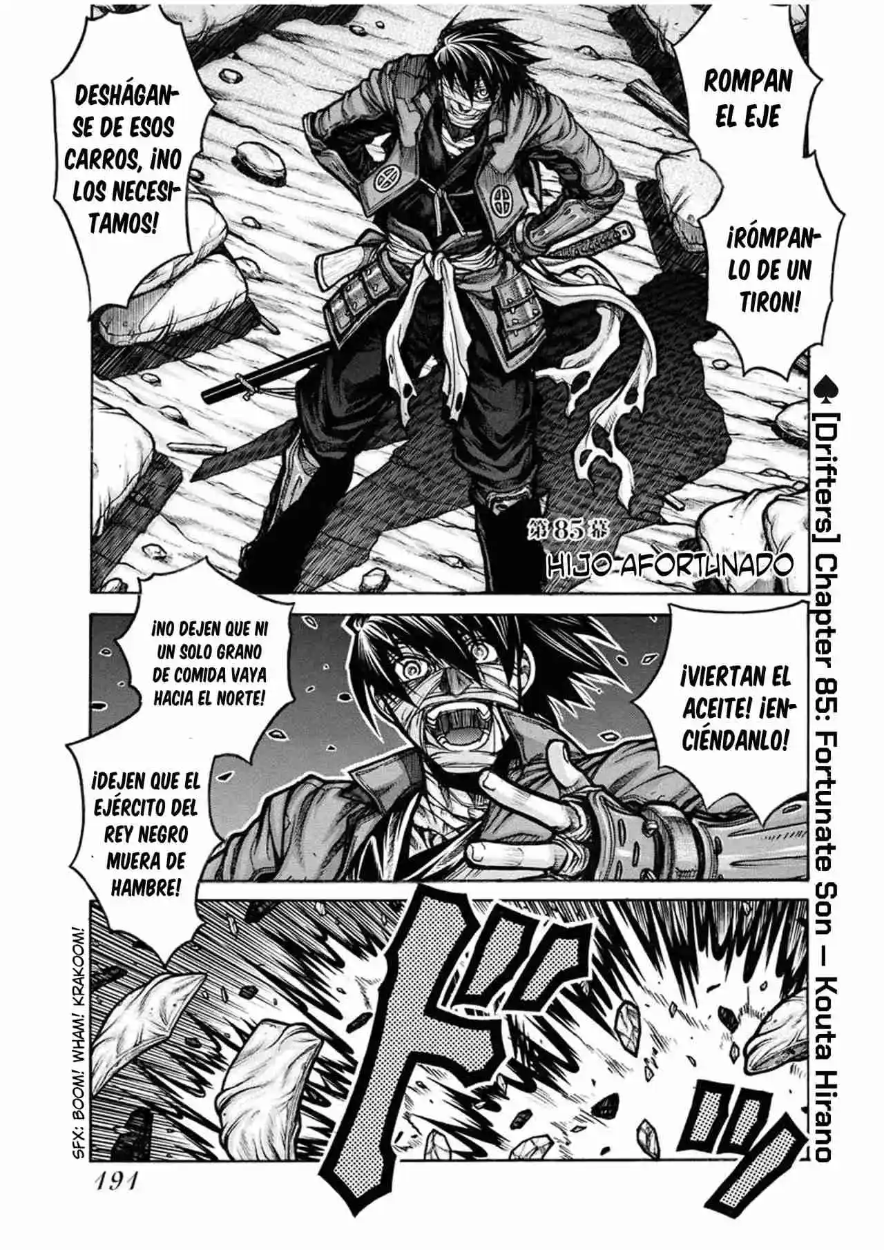 Drifters capítulo 87, página 2