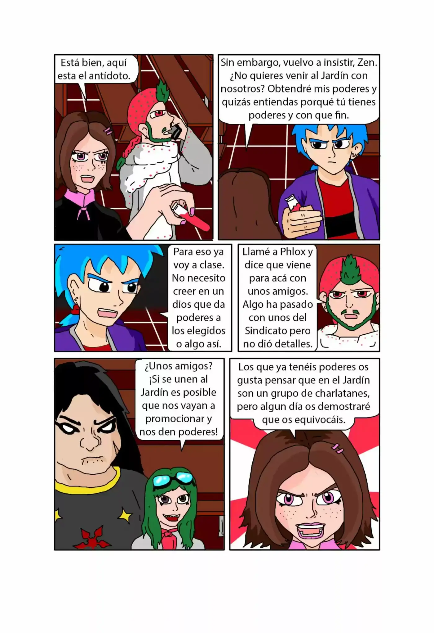El Refugio capítulo 50, página 3