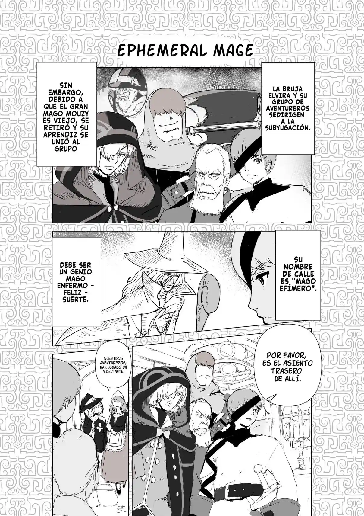 Ephemeral Mage capítulo 1, página 1