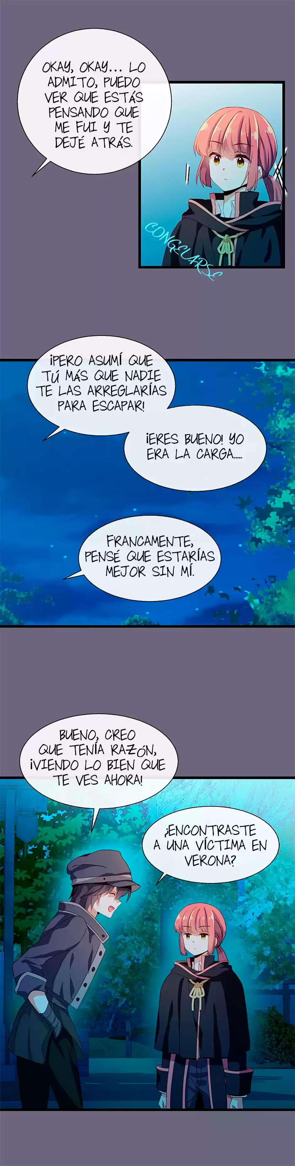 Escapa, Romeo capítulo 21, página 3