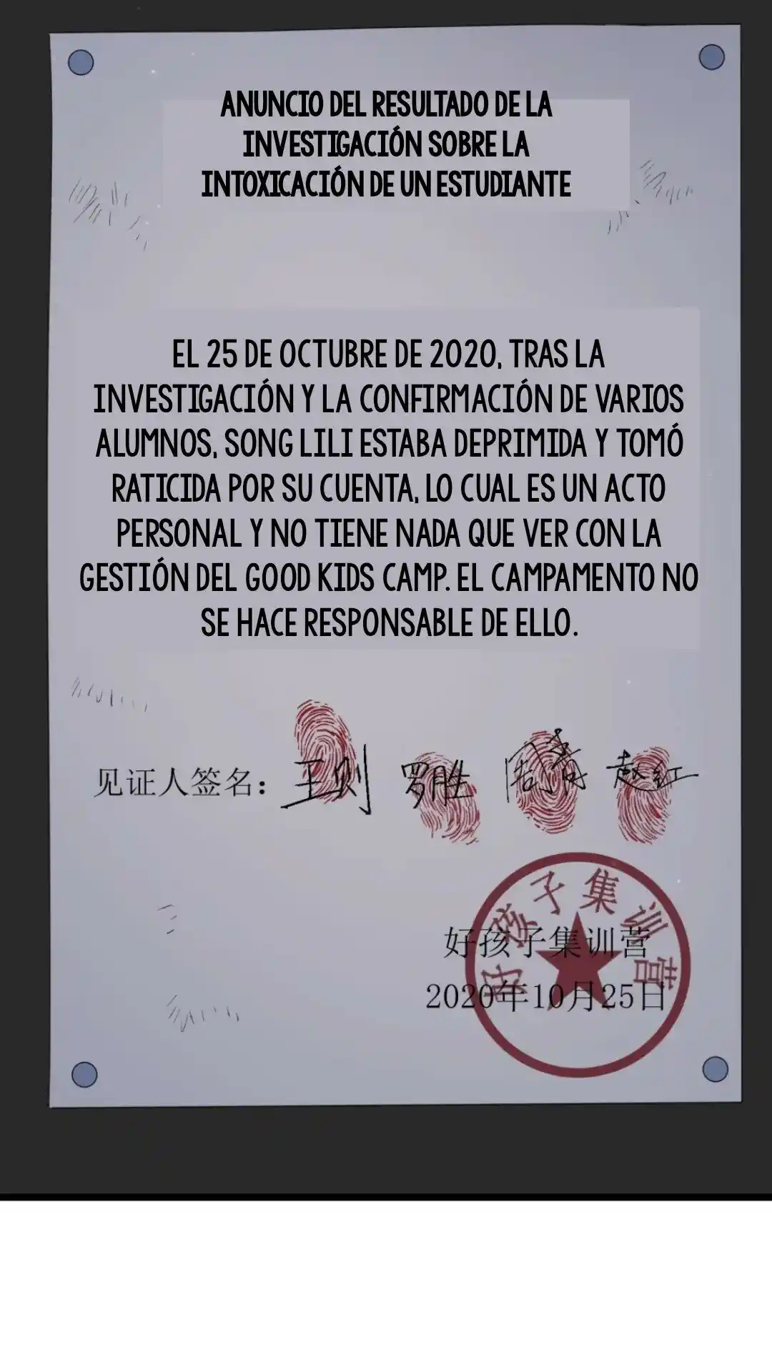 Escape Game capítulo 33, página 28
