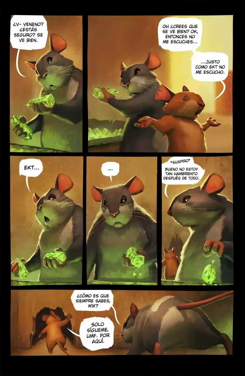 Escurridizos capítulo 1, página 5