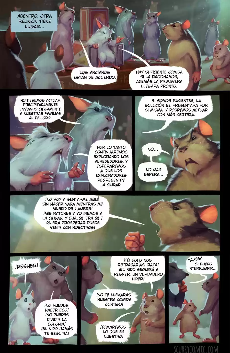 Escurridizos capítulo 2, página 3