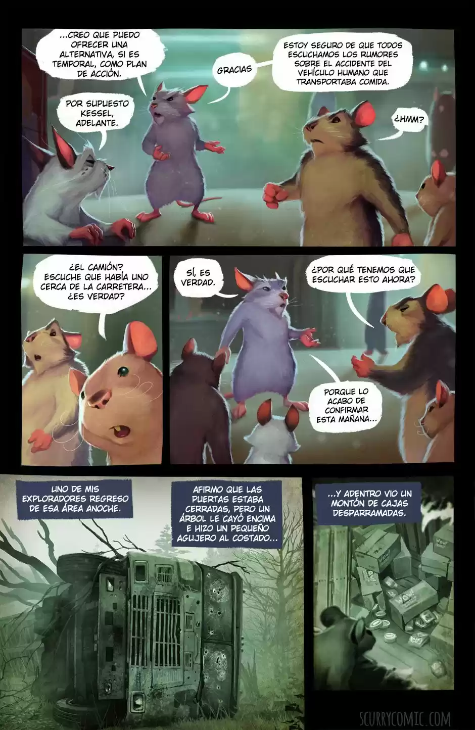 Escurridizos capítulo 2, página 4