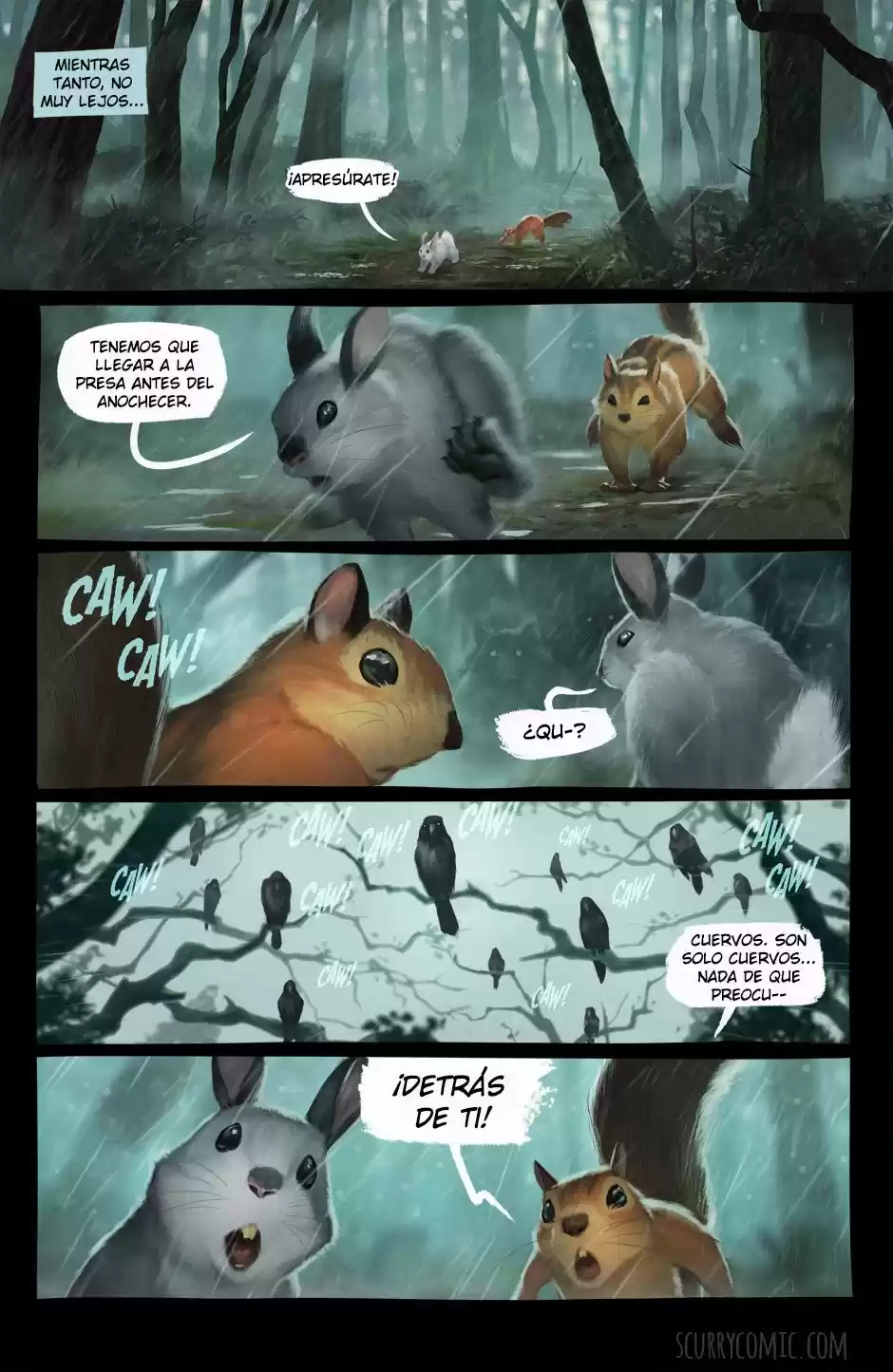 Escurridizos capítulo 2, página 8