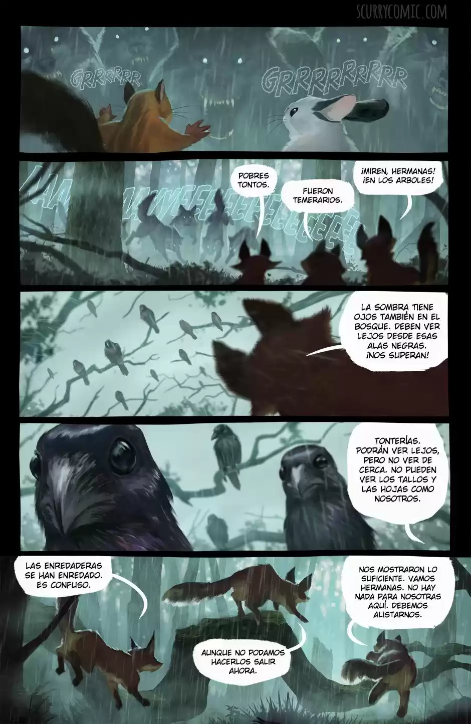 Escurridizos capítulo 2, página 9