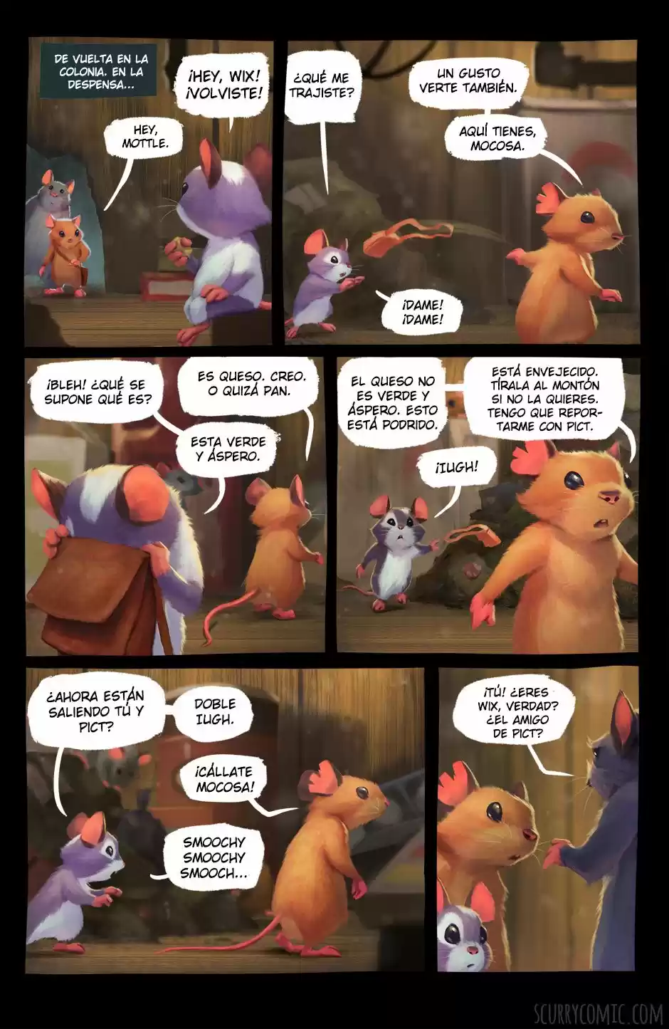 Escurridizos capítulo 2, página 10