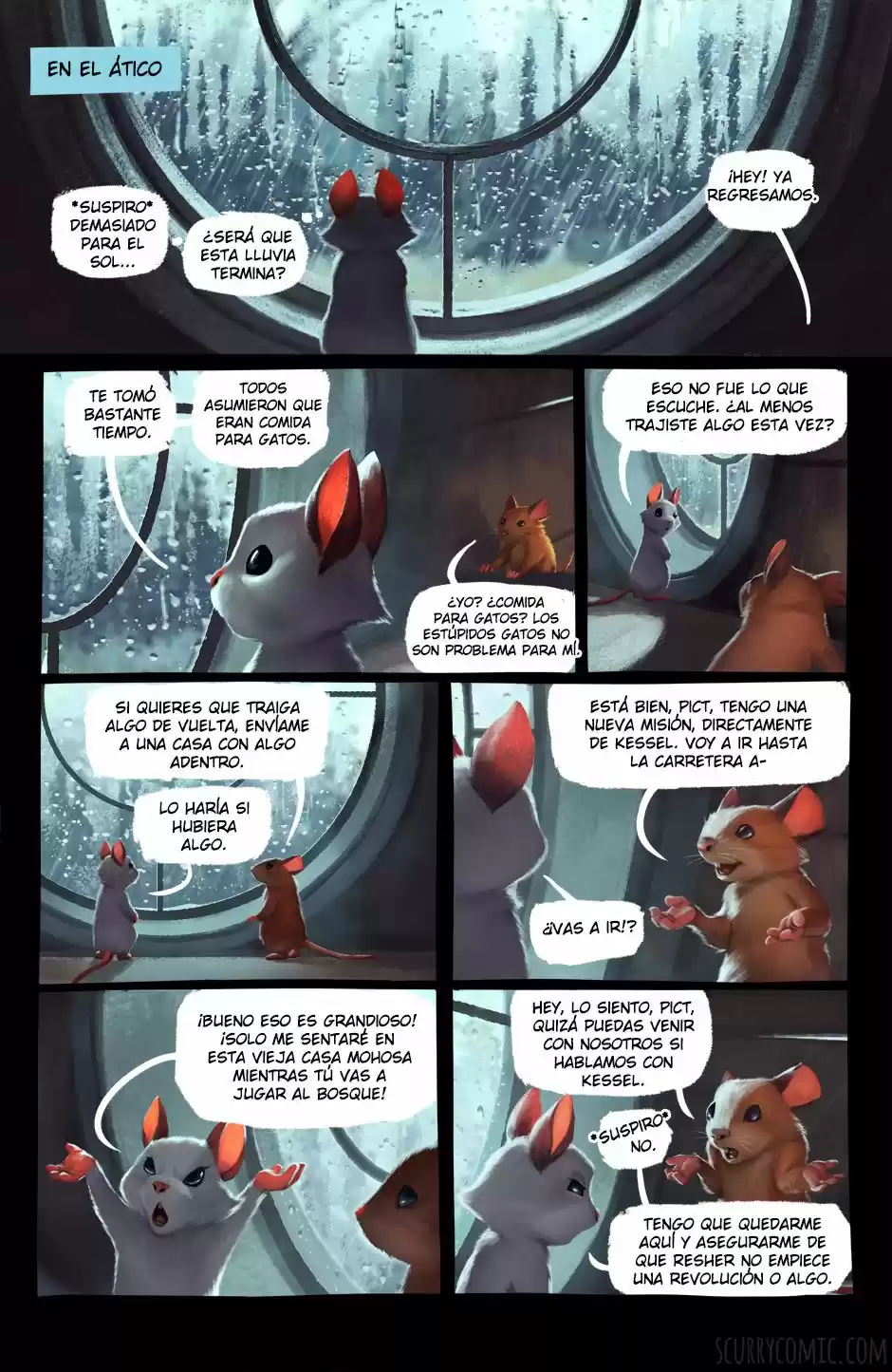 Escurridizos capítulo 2, página 13