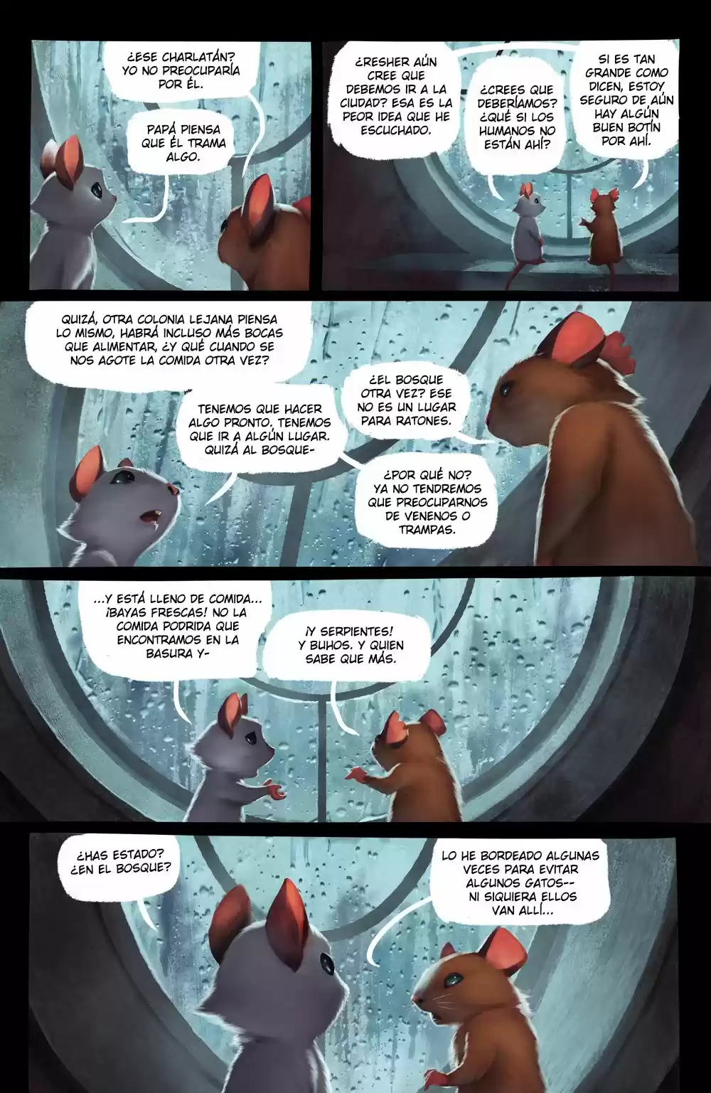 Escurridizos capítulo 2, página 14