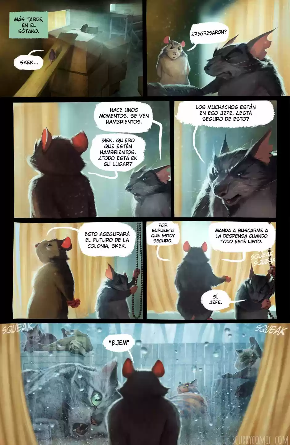 Escurridizos capítulo 2, página 16