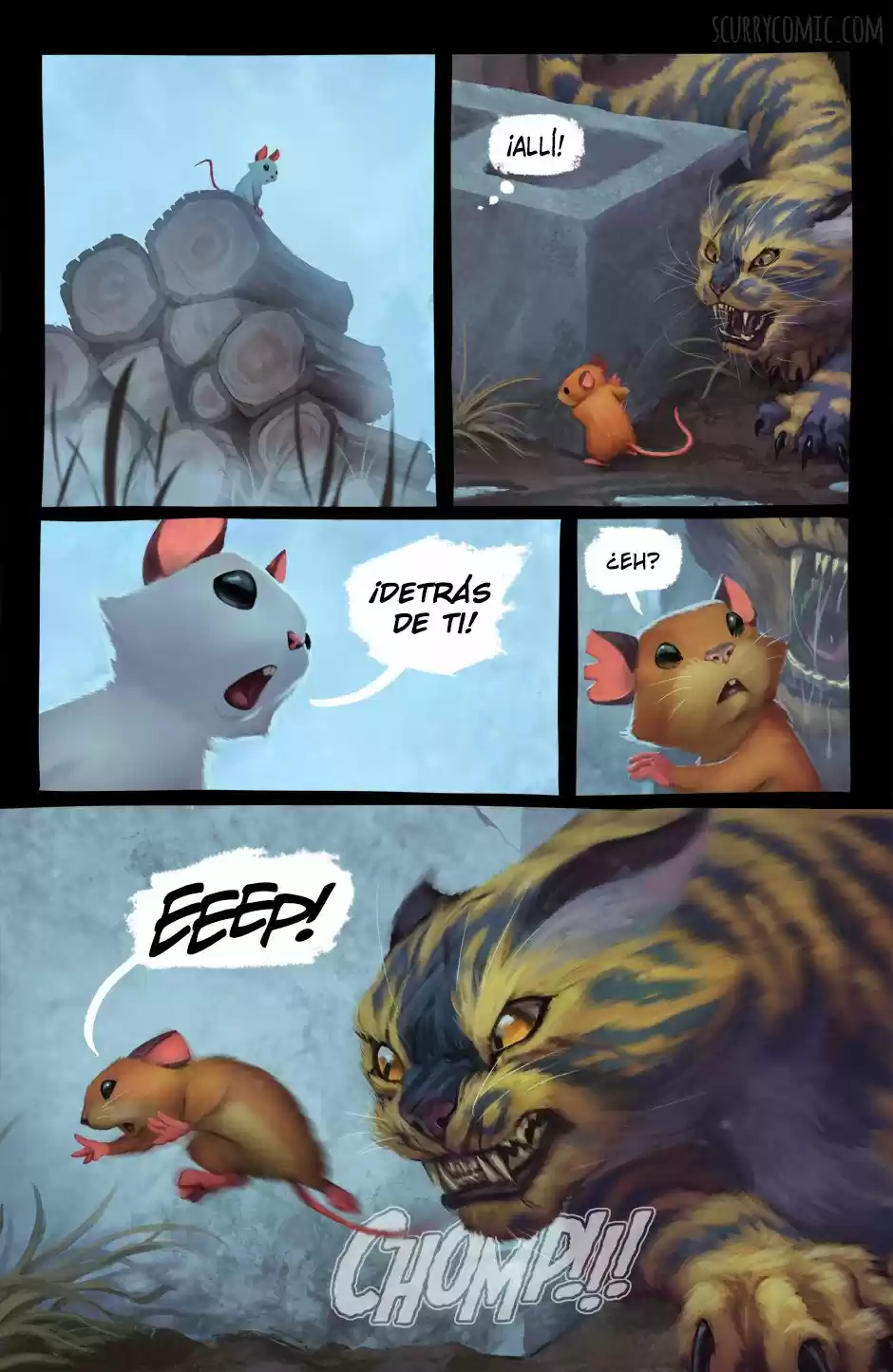 Escurridizos capítulo 3, página 5