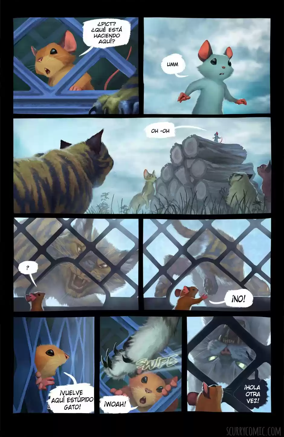 Escurridizos capítulo 3, página 7