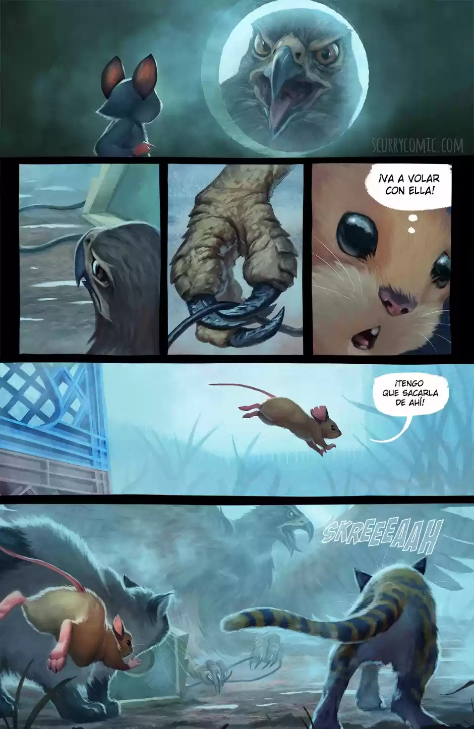 Escurridizos capítulo 3, página 14