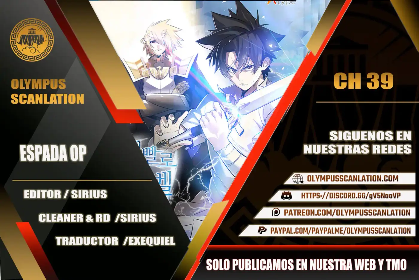 Espada Ultra Poderosa capítulo 39, página 1