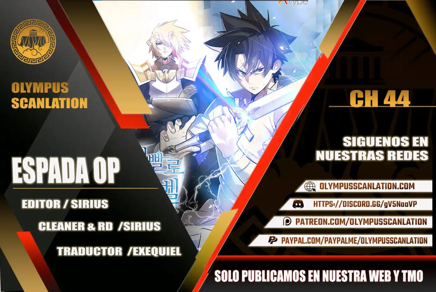 Espada Ultra Poderosa capítulo 44, página 1