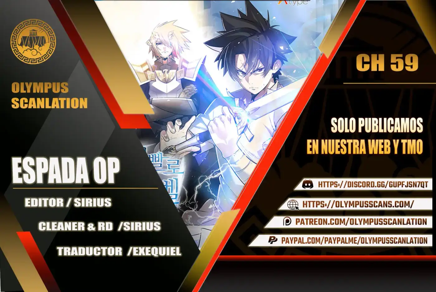 Espada Ultra Poderosa capítulo 59, página 1