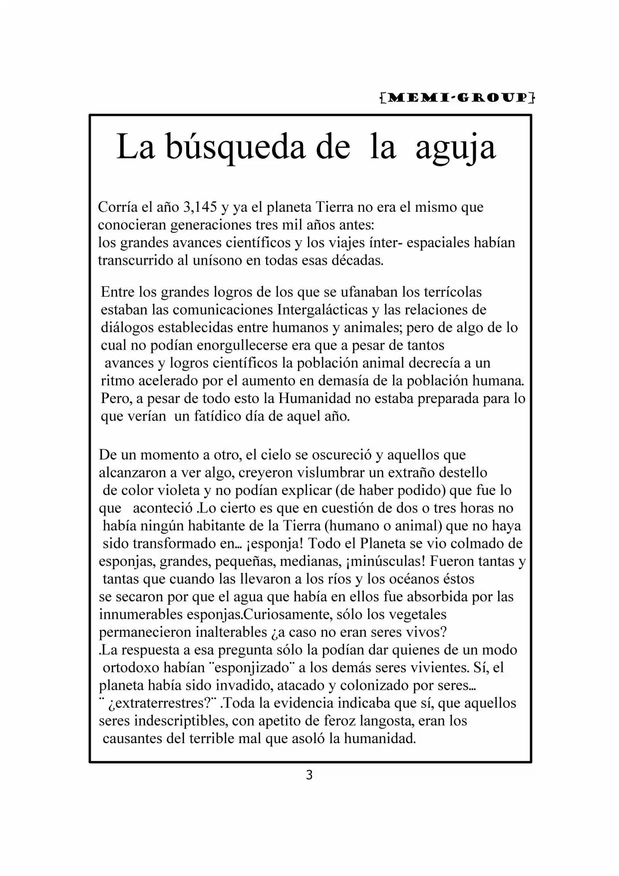 Esponjizar capítulo 1, página 3