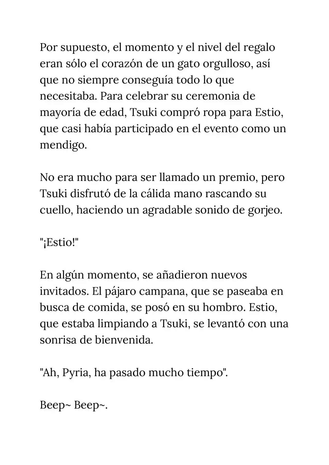 Estio (Novela) capítulo 2, página 5