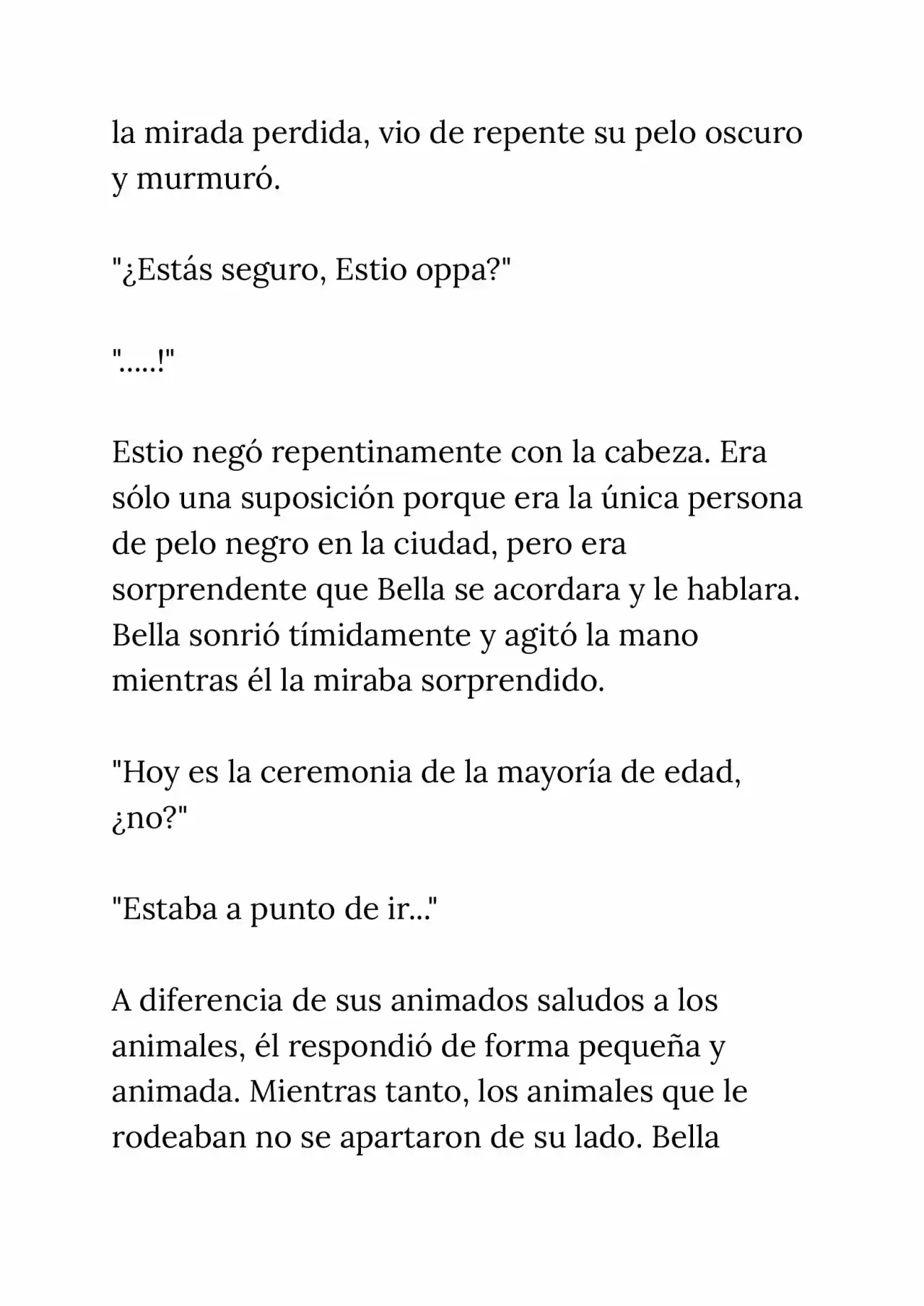 Estio (Novela) capítulo 2, página 9
