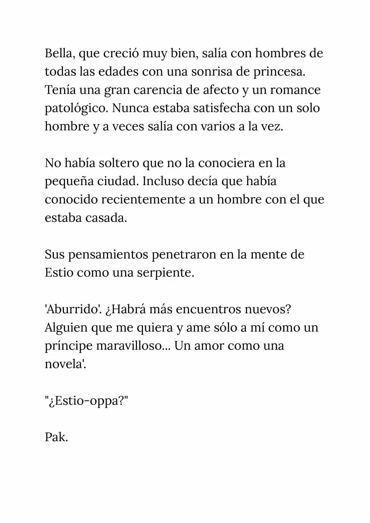 Estio (Novela) capítulo 2, página 19