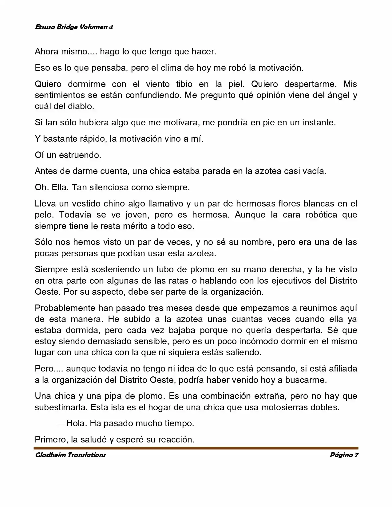 Etsusa Bridge (Novela) capítulo 21, página 7