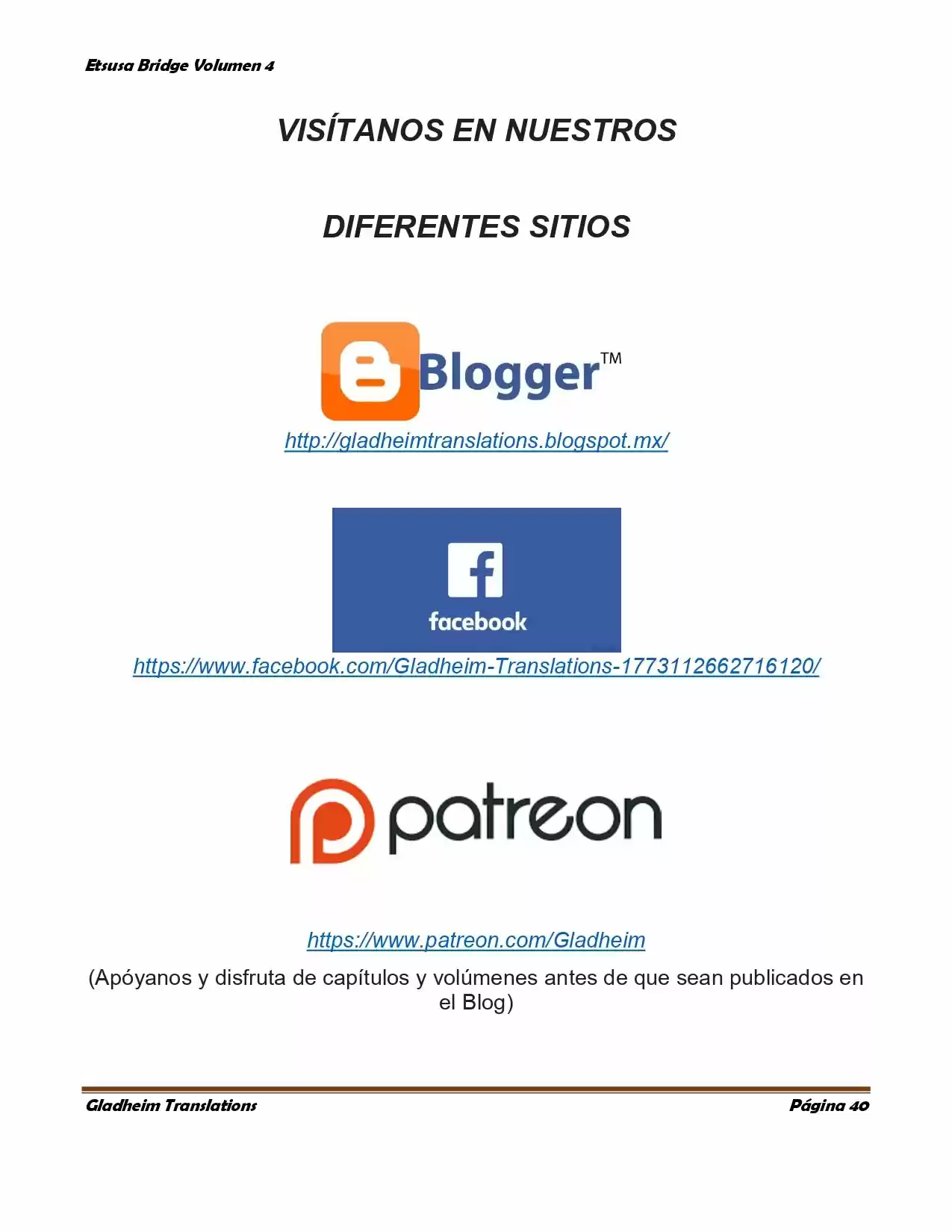 Etsusa Bridge (Novela) capítulo 21, página 40