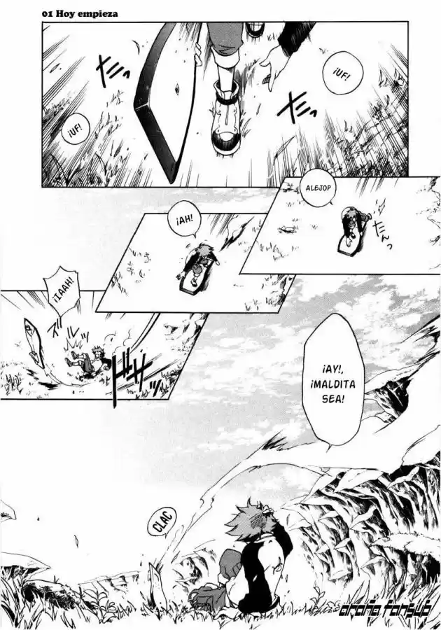 Eureka Seven capítulo 1, página 5