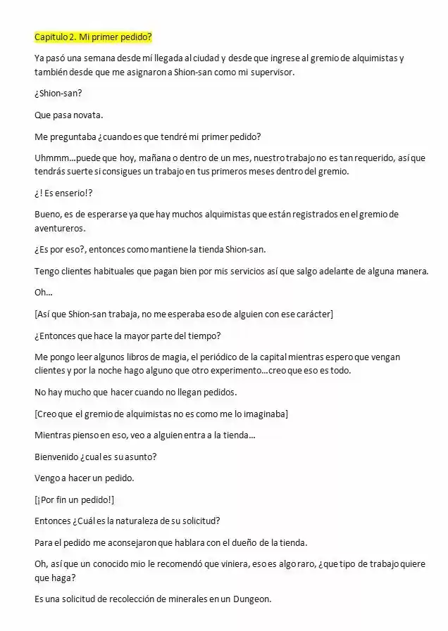 Everything Solves Bullets? capítulo 2, página 1