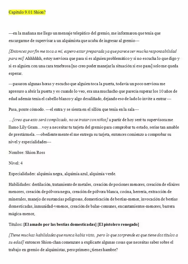 Everything Solves Bullets? capítulo 9.1, página 1