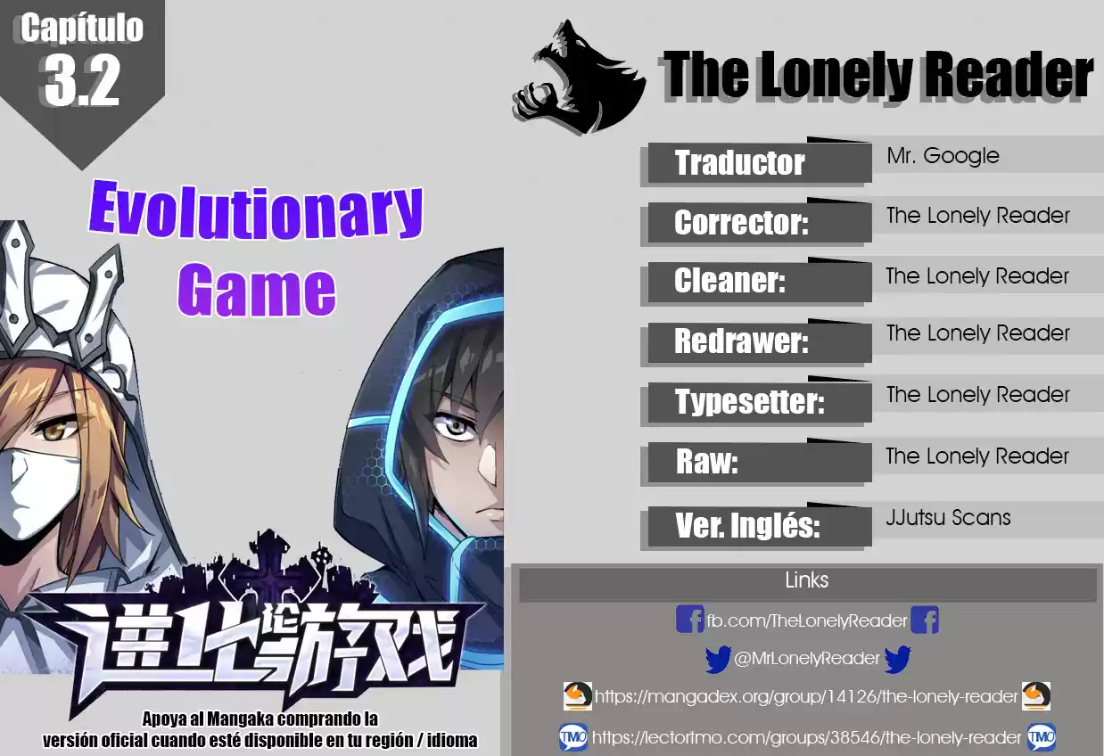 Evolutionary Game capítulo 3.20, página 1