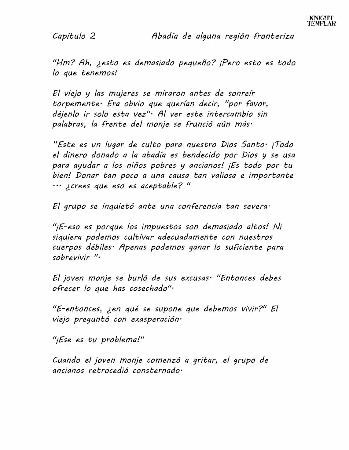 Fallen Monarch (Novela) capítulo 2, página 15