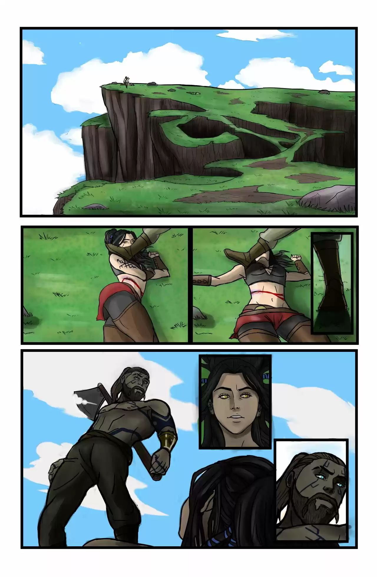 Fallen Souls capítulo 1, página 3