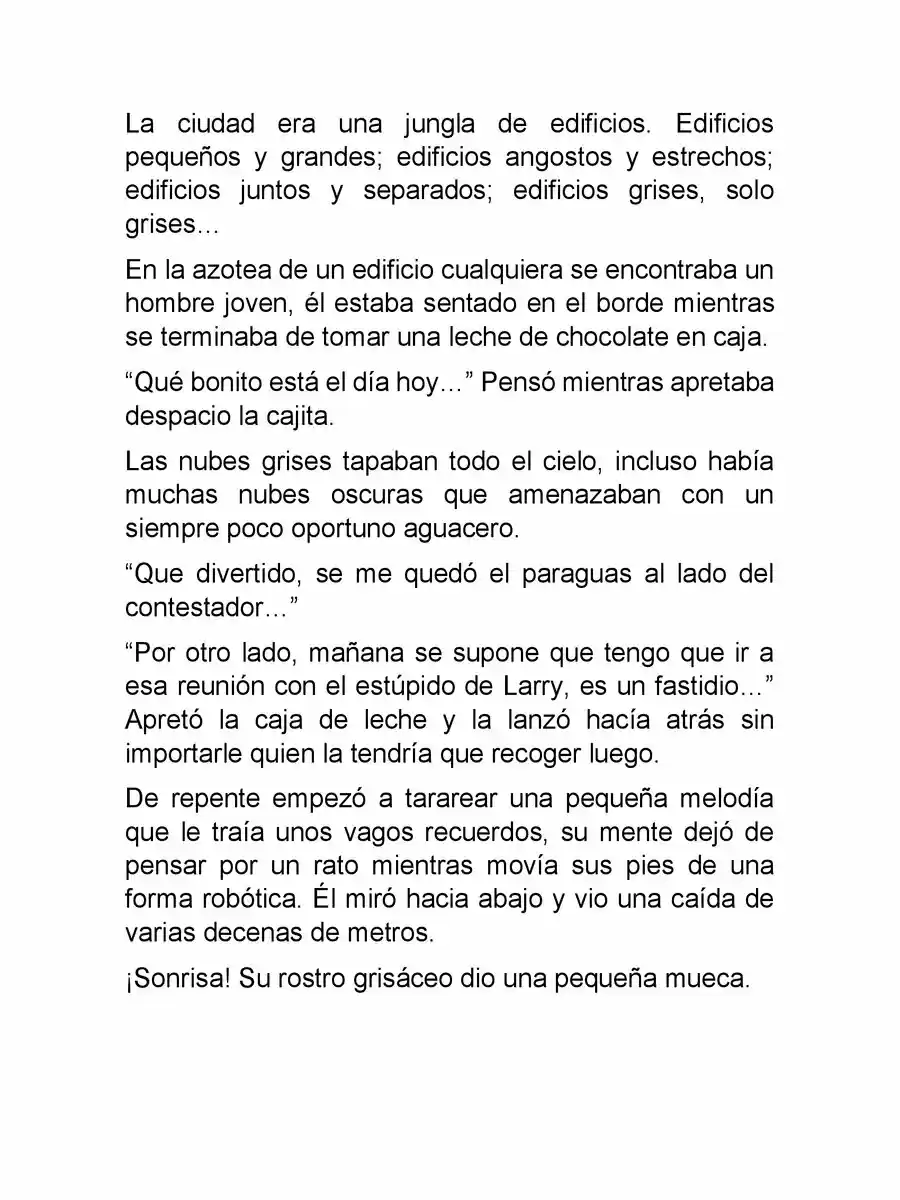 Falling Down (Novela) capítulo 1, página 2