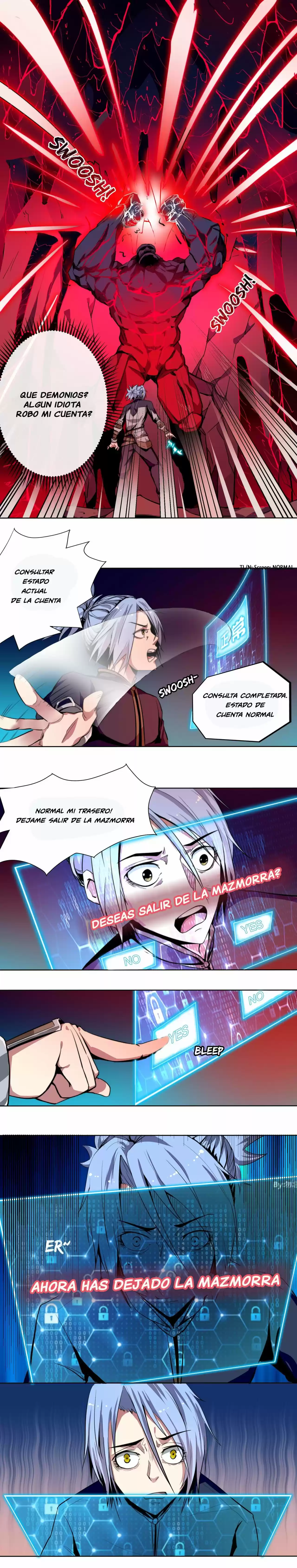 Fatal Code capítulo 3, página 1