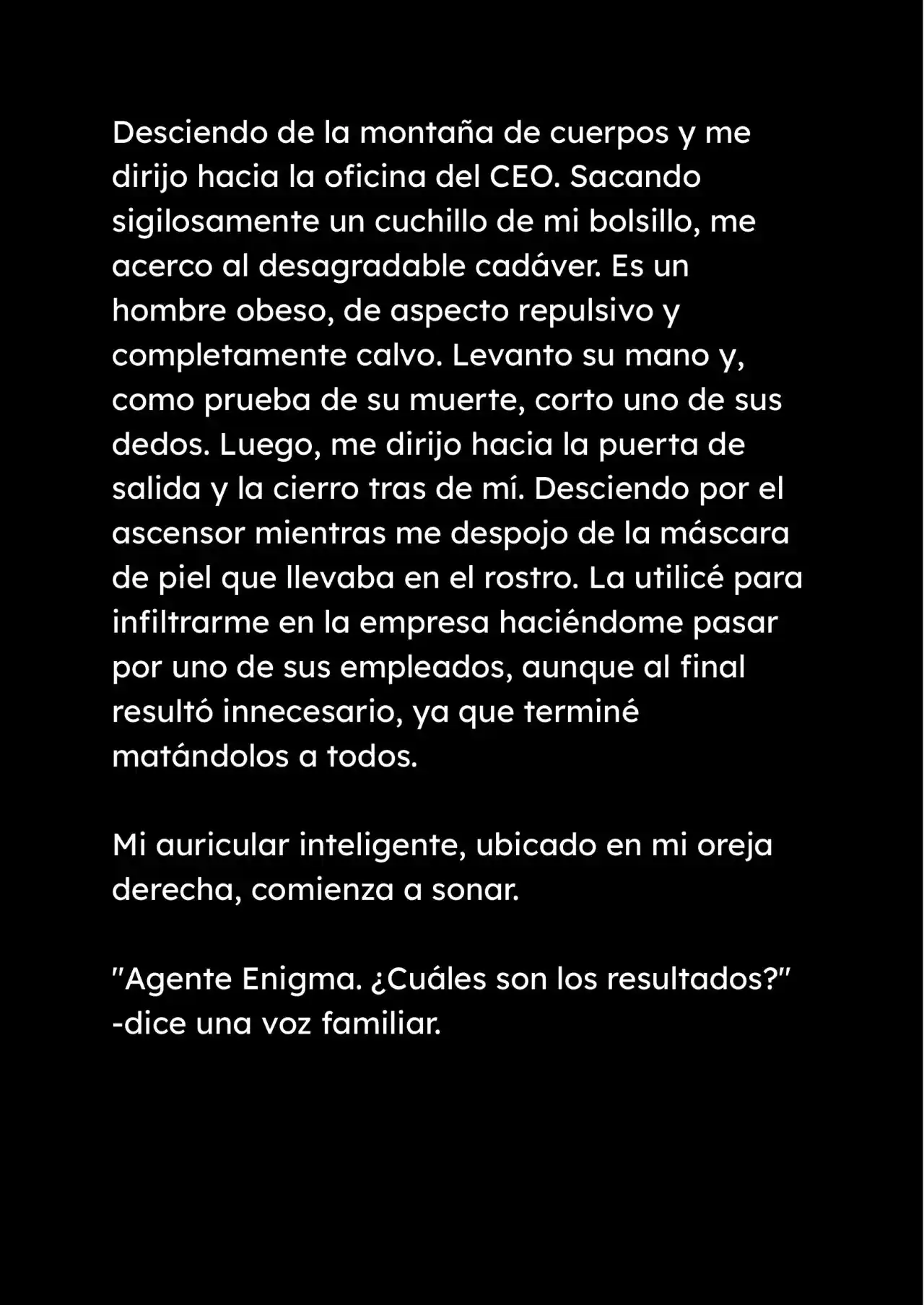 Fatal Tutor (Novela) capítulo 1, página 5