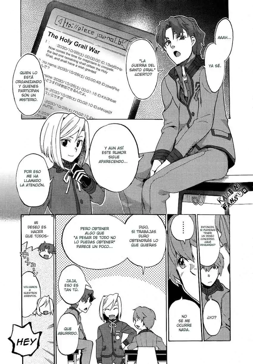 Fate Extra CCC Fox Tail capítulo 1, página 7